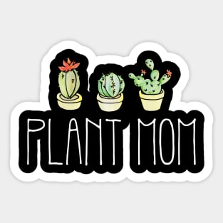 Plant Mom Sticker